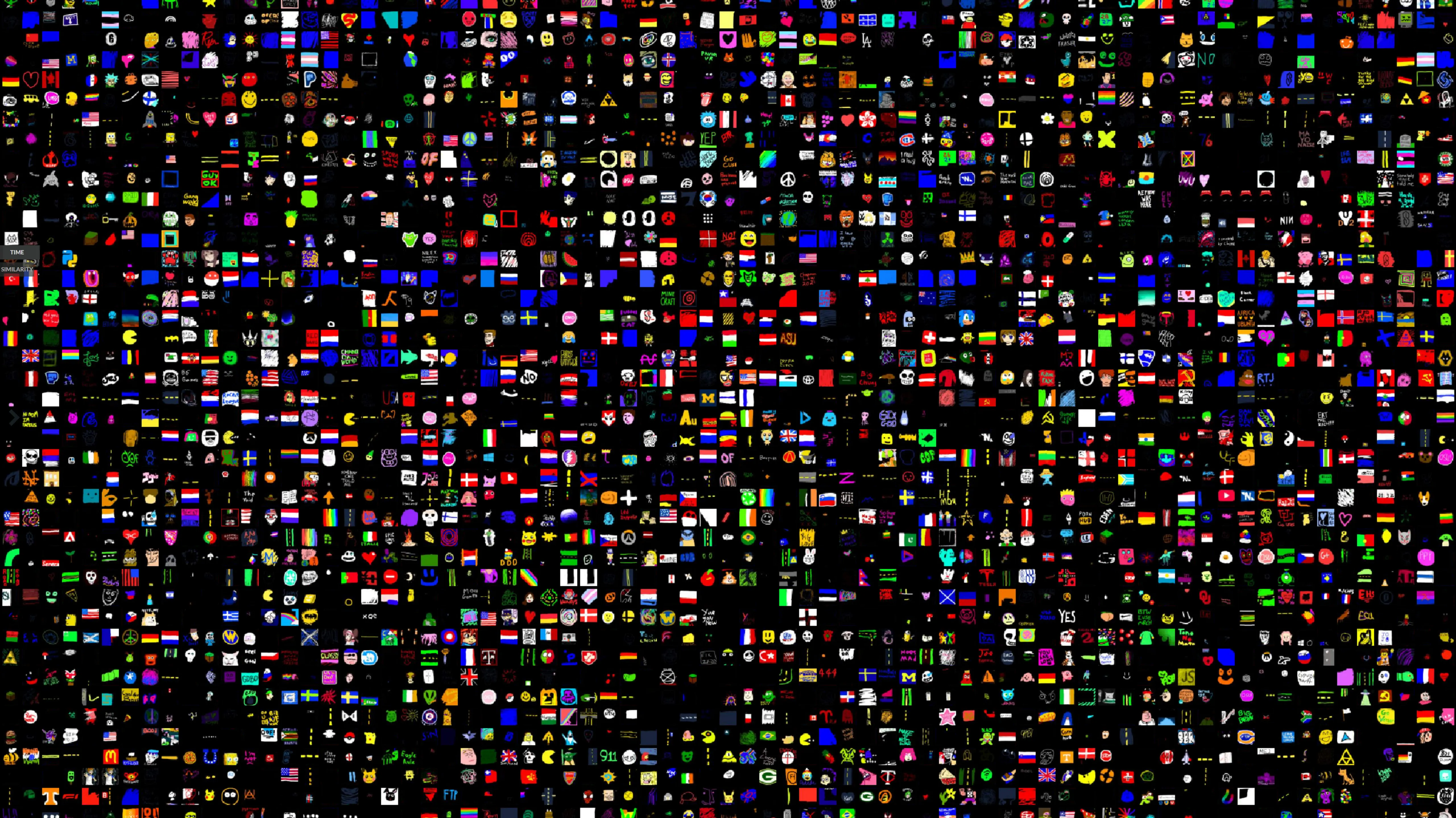 Collage of layers